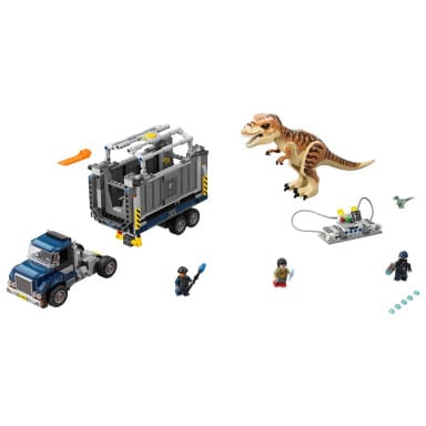 LEGO 75933 Jurassic World Transport tyranozaura – zdjęcie