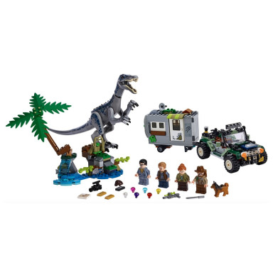 LEGO 75935 Jurassic World Starcie z barionyksem: poszukiwanie skarbów – zdjęcie