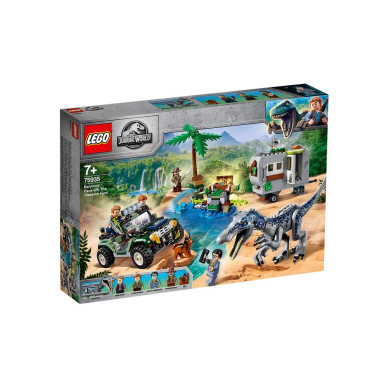 LEGO 75935 Jurassic World Starcie z barionyksem: poszukiwanie skarbów – zdjęcie
