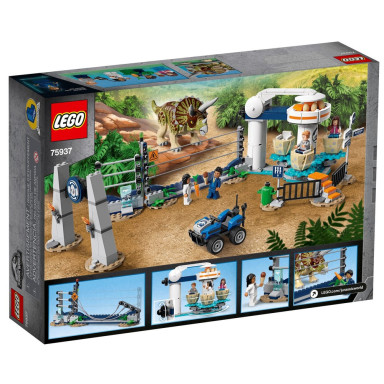 LEGO 75937 Jurassic World Atak triceratopsa – zdjęcie