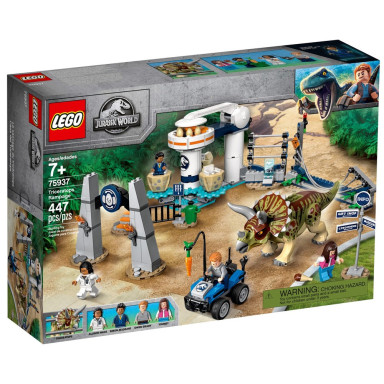 LEGO 75937 Jurassic World Atak triceratopsa – zdjęcie