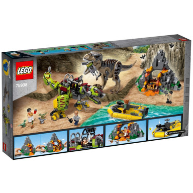 LEGO 75938 Jurassic World Tyranozaur kontra mechaniczny dinozaur – zdjęcie