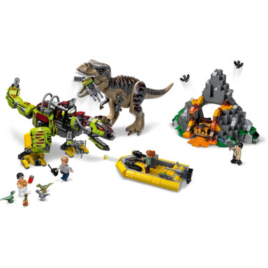 LEGO 75938 Jurassic World Tyranozaur kontra mechaniczny dinozaur – zdjęcie
