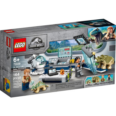 LEGO 75939 Jurassic World Laboratorium doktora Wu: ucieczka młodych dinozaurów – zdjęcie