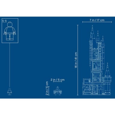 LEGO 75969 Harry Potter Wieża Astronomiczna w Hogwarcie – zdjęcie