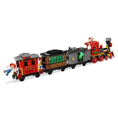 LEGO 7597 Pościg za pociągiem na Dzikim Zachodzie – zdjęcie