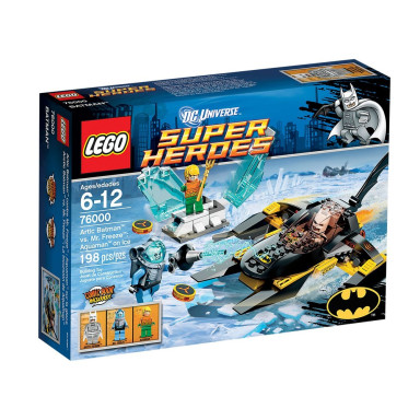 LEGO 76000 DC Comics Super Heroes Batman kontra Mr. Freeze: Aquaman na lodzie – zdjęcie