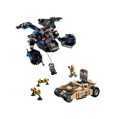 LEGO 76001 DC Comics Super Heroes Batman kontra Bane: Pościg w Tumblerze – zdjęcie