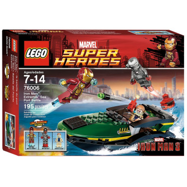 LEGO 76006 Marvel Super Heroes Iron Man: Bitwa o port Extremis – zdjęcie