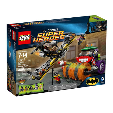 LEGO 76013 DC Comics Super Heroes Batman: Parowy walec Jokera – zdjęcie