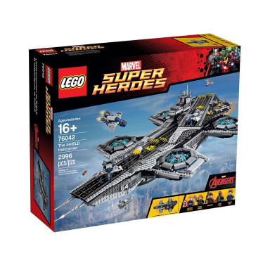 LEGO 76042 Marvel Super Heroes Lotniskowiec SHIELD Helicarrier – zdjęcie