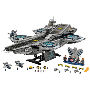 LEGO 76042 Marvel Super Heroes Lotniskowiec SHIELD Helicarrier – zdjęcie