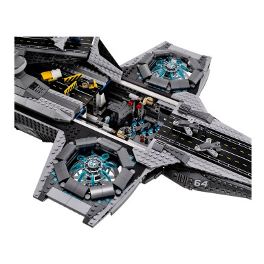 LEGO 76042 Marvel Super Heroes Lotniskowiec SHIELD Helicarrier – zdjęcie