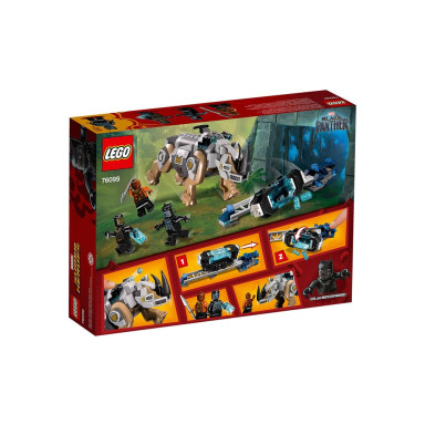 LEGO 76099 Marvel Super Heroes Pojedynek z nosorożcem w pobliżu kopalni – zdjęcie
