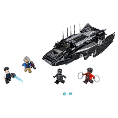 LEGO 76100 Marvel Super Heroes Atak myśliwca Royal Talon Fighter – zdjęcie