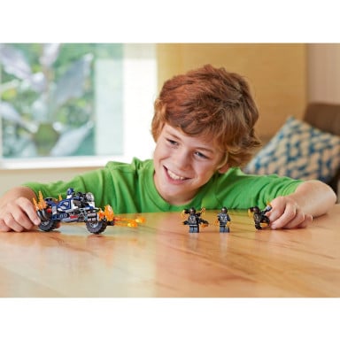 LEGO 76123 Marvel Avengers Kapitan Ameryka: atak Outriderów – zdjęcie