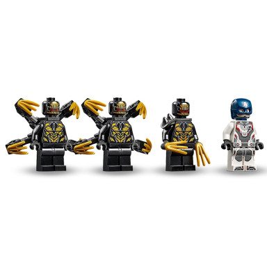 LEGO 76123 Marvel Avengers Kapitan Ameryka: atak Outriderów – zdjęcie