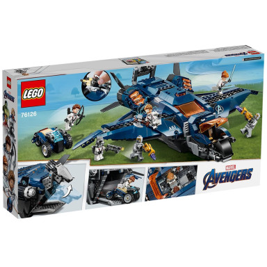 LEGO 76126 Marvel Avengers Wspaniały Quinjet Avengersów – zdjęcie