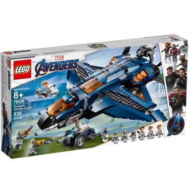 LEGO 76126 Marvel Avengers Wspaniały Quinjet Avengersów – zdjęcie
