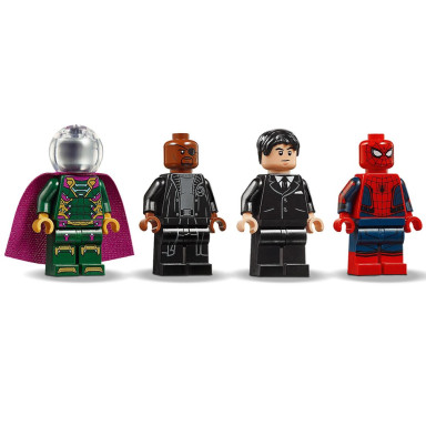 LEGO 76130 Marvel Super Heroes Odrzutowiec Starka i atak dronów – zdjęcie