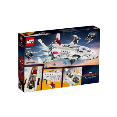 LEGO 76130 Marvel Super Heroes Odrzutowiec Starka i atak dronów – zdjęcie