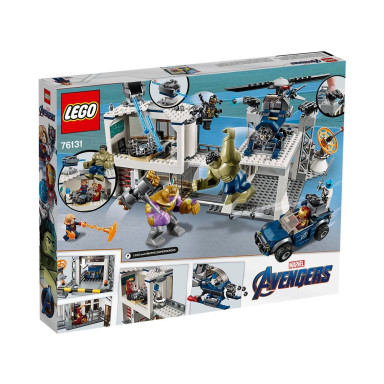 LEGO 76131 Marvel Avengers Bitwa w kwaterze Avengersów – zdjęcie