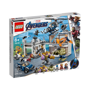 LEGO 76131 Marvel Avengers Bitwa w kwaterze Avengersów – zdjęcie