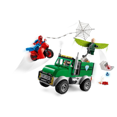 LEGO 76147 Marvel Spider-Man Napad Sępa na furgonetkę – zdjęcie