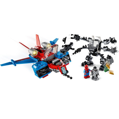 LEGO 76150 Marvel Spider-Man Pajęczy odrzutowiec kontra mech Venoma – zdjęcie