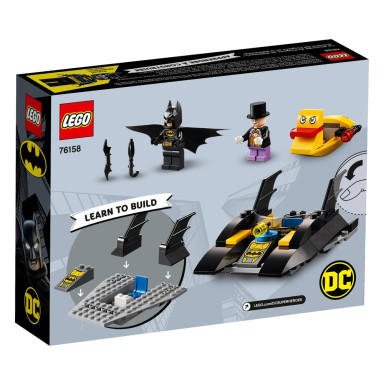 LEGO 76158 DC Comics Super Heroes Pościg Batłodzią za Pingwinem – zdjęcie