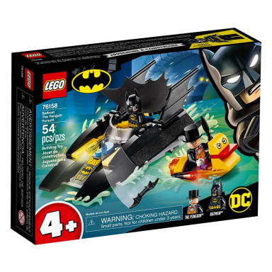 LEGO 76158 DC Comics Super Heroes Pościg Batłodzią za Pingwinem – zdjęcie