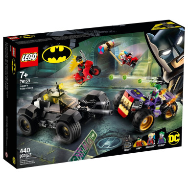 LEGO 76159 DC Comics Super Heroes Trójkołowy motocykl Jokera – zdjęcie
