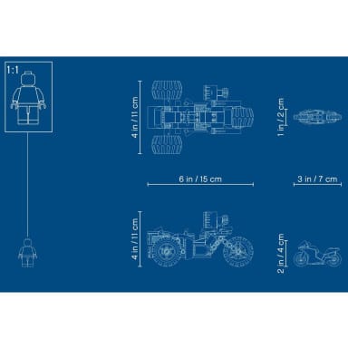 LEGO 76159 DC Comics Super Heroes Trójkołowy motocykl Jokera – zdjęcie