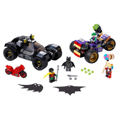 LEGO 76159 DC Comics Super Heroes Trójkołowy motocykl Jokera – zdjęcie