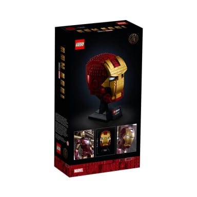 LEGO 76165 Marvel Avengers Hełm Iron Mana – zdjęcie