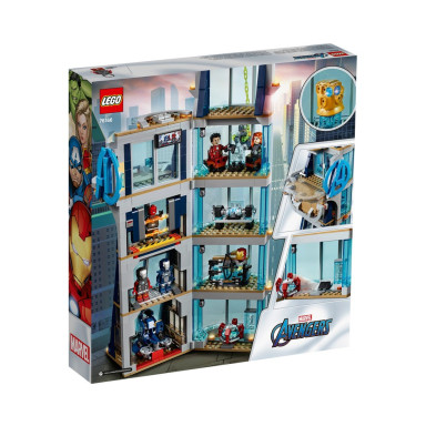 LEGO 76166 Marvel Avengers Walka o Wieżę Avengersów – zdjęcie