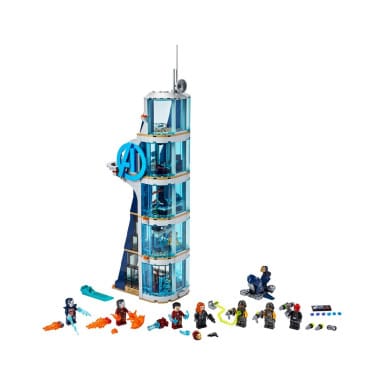 LEGO 76166 Marvel Avengers Walka o Wieżę Avengersów – zdjęcie