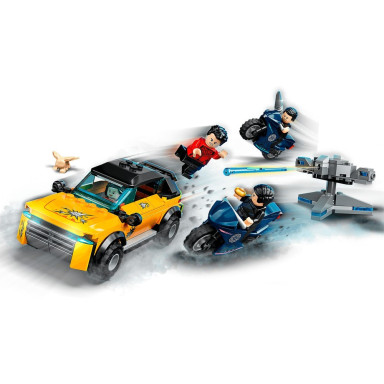 LEGO 76176 Marvel Ucieczka przed Dziesięcioma Pierścieniami – zdjęcie