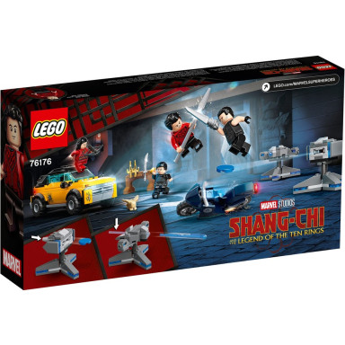 LEGO 76176 Marvel Ucieczka przed Dziesięcioma Pierścieniami – zdjęcie