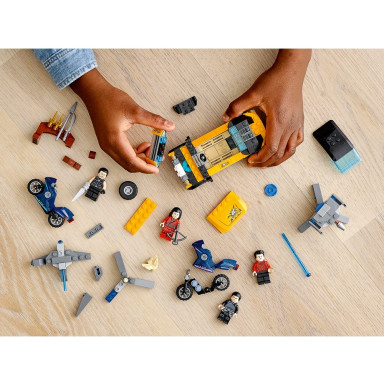 LEGO 76176 Marvel Ucieczka przed Dziesięcioma Pierścieniami – zdjęcie