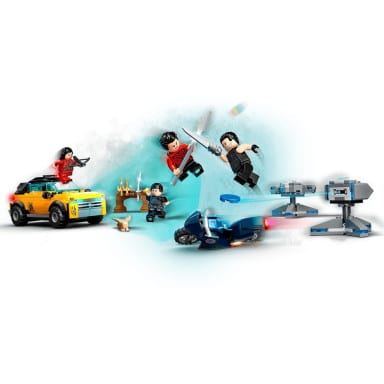 LEGO 76176 Marvel Ucieczka przed Dziesięcioma Pierścieniami – zdjęcie