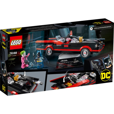 LEGO 76188 DC Klasyczny serial telewizyjny Batman — Batmobil – zdjęcie