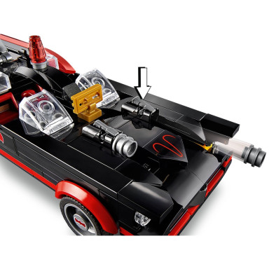 LEGO 76188 DC Klasyczny serial telewizyjny Batman — Batmobil – zdjęcie