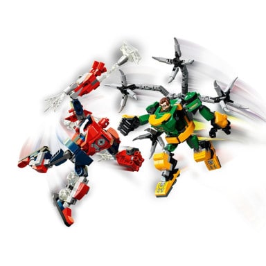 LEGO 76198 Marvel Spider-Man Bitwa mechów Spider-Mana i Doktora – zdjęcie