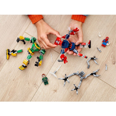 LEGO 76198 Marvel Spider-Man Bitwa mechów Spider-Mana i Doktora – zdjęcie