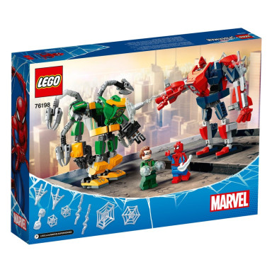 LEGO 76198 Marvel Spider-Man Bitwa mechów Spider-Mana i Doktora – zdjęcie