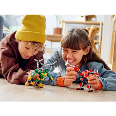 LEGO 76198 Marvel Spider-Man Bitwa mechów Spider-Mana i Doktora – zdjęcie