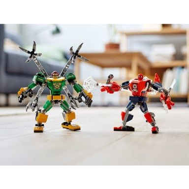 LEGO 76198 Marvel Spider-Man Bitwa mechów Spider-Mana i Doktora – zdjęcie