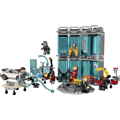 LEGO 76216 Marvel Zbrojownia Iron Mana – zdjęcie