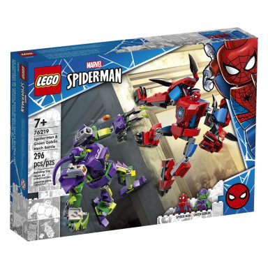 LEGO 76219 Marvel Bitwa mechów Spider-Mana i Zielonego Goblina – zdjęcie